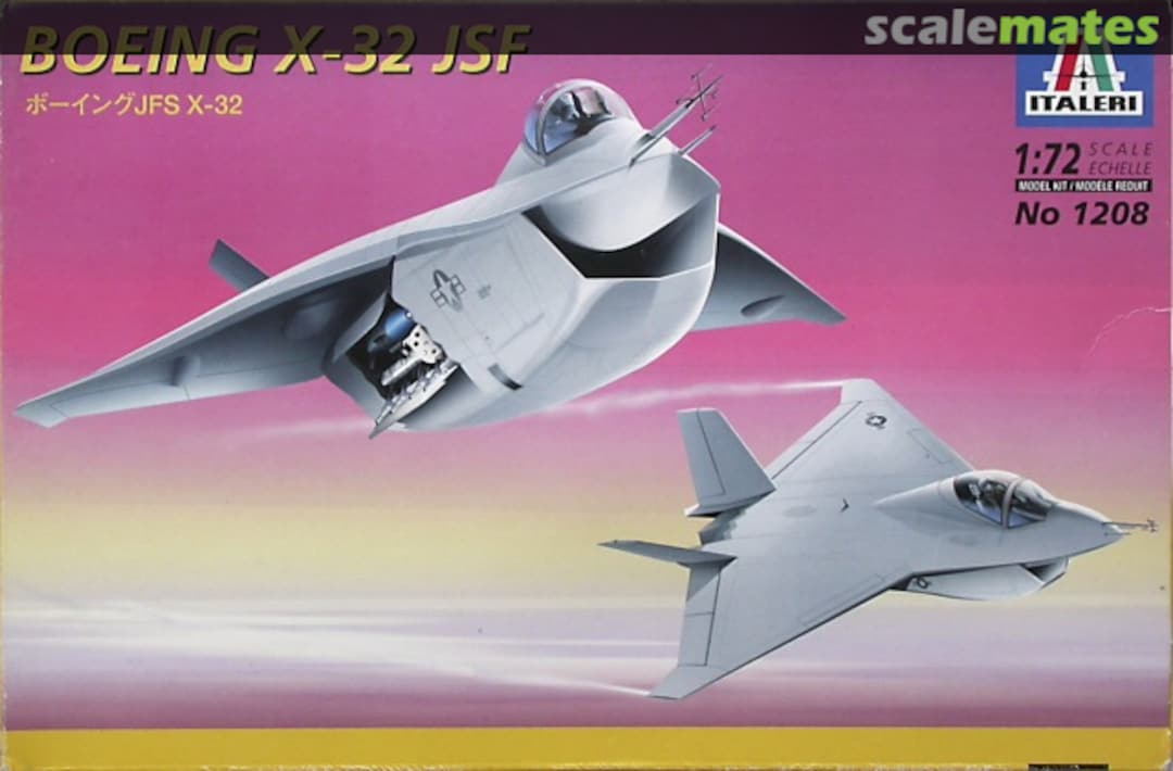 Boxart Boeing X-32 JSF 1208 Italeri