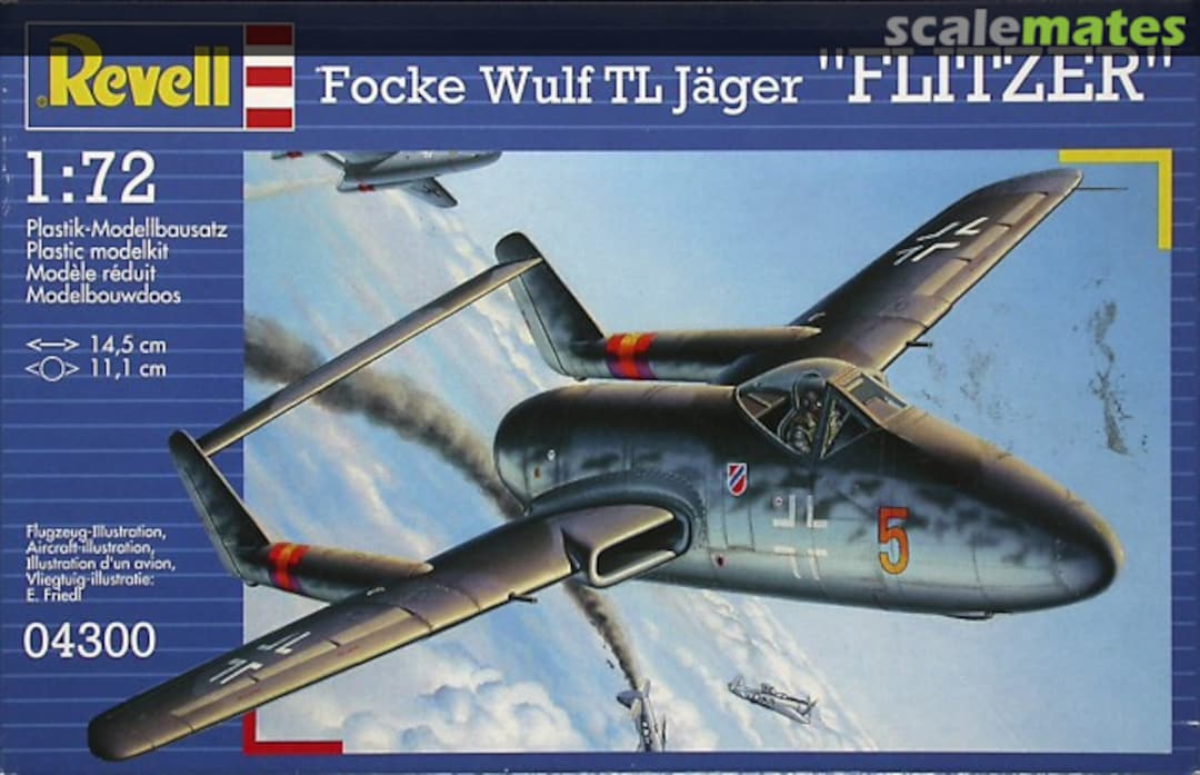 Boxart Focke Wulf TL Jäger "Flitzer" 04300 Revell