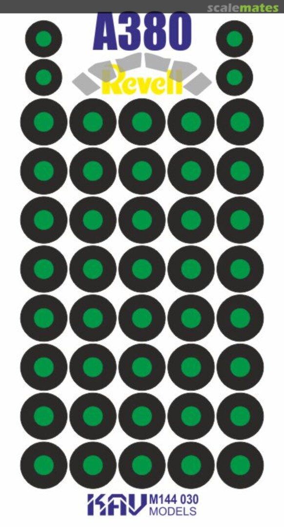 Boxart A380 Paint mask KAV M144 030 KAV models