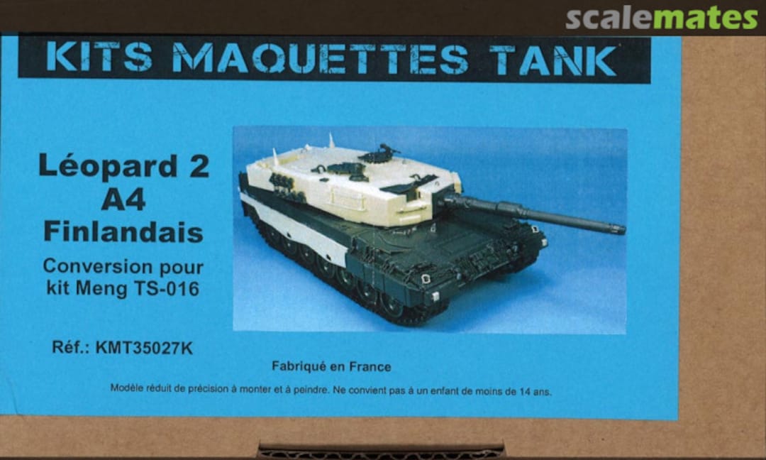 Boxart Leopard 2A4 Finlandais KMT35027K KMT