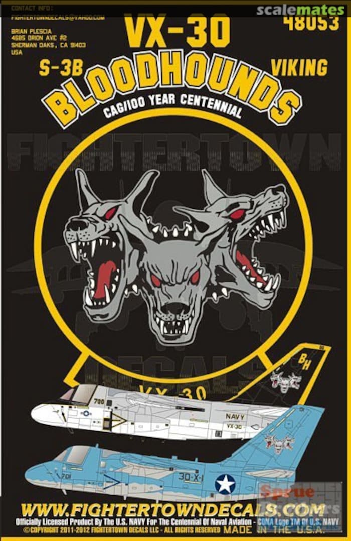 Boxart S-3B Viking 48053 Fightertown Decals