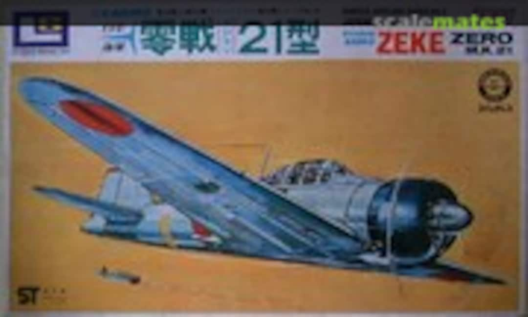 1:72 Mitsubishi A6M2 Zeke Zero Mk.21 (LS 105:100)