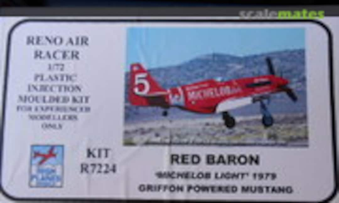 1:72 &quot;Red Baron&quot; &quot;Michelob Light&quot; 1979 - Griffon Mustang (High Planes Models 7224)