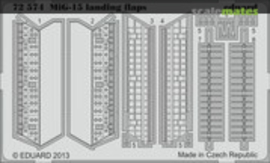 1:72 MiG-15 landing flaps (Eduard 72574)