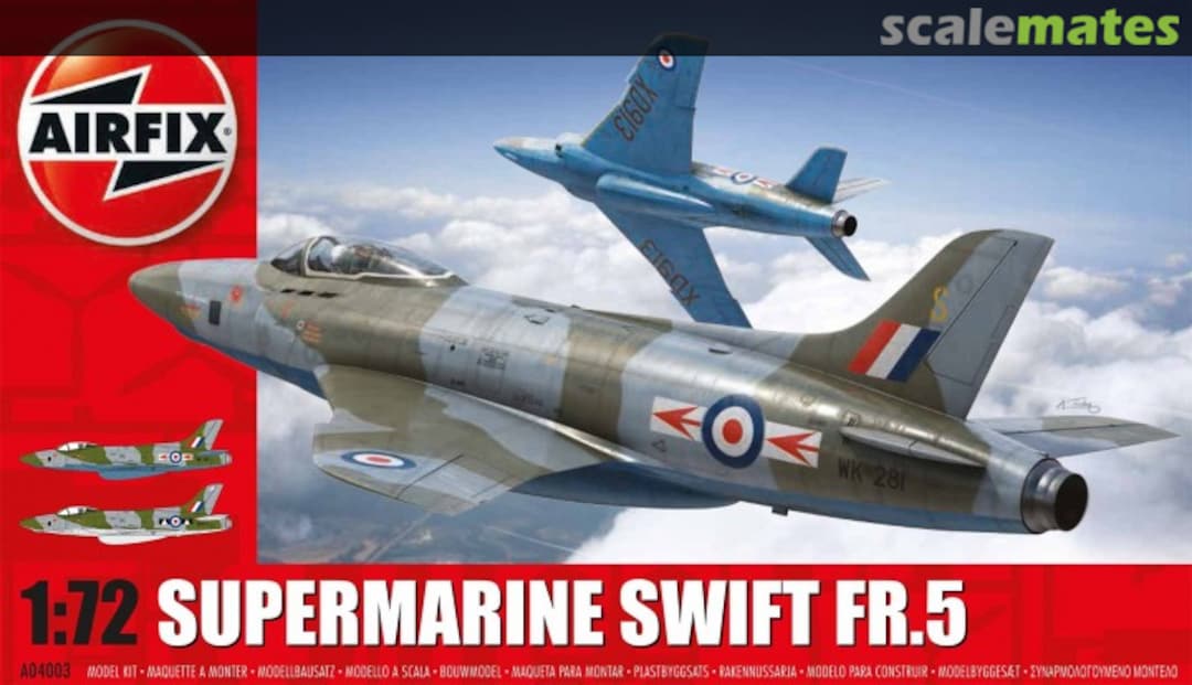 Boxart Supermarine Swift FR.5 A04003 Airfix