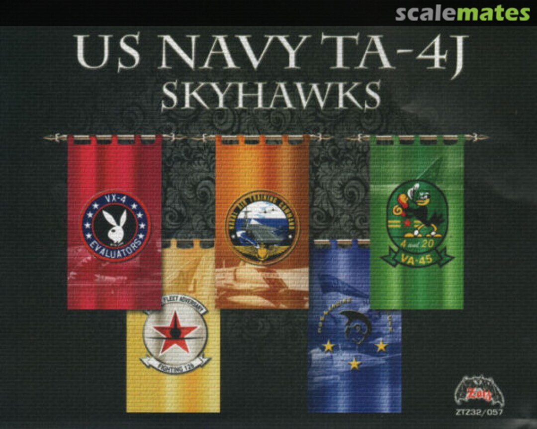 Boxart US Navy TA-4J Skyhawks 32057 Zotz Decals