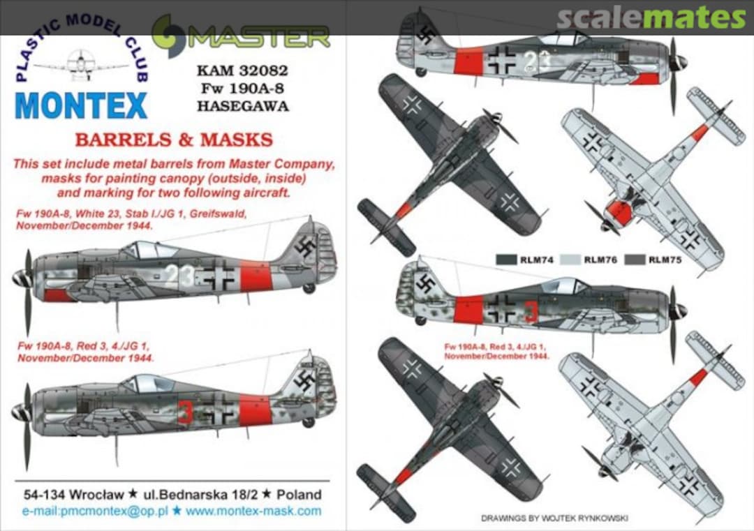 Boxart Fw 190A-8 KAM32082 Montex