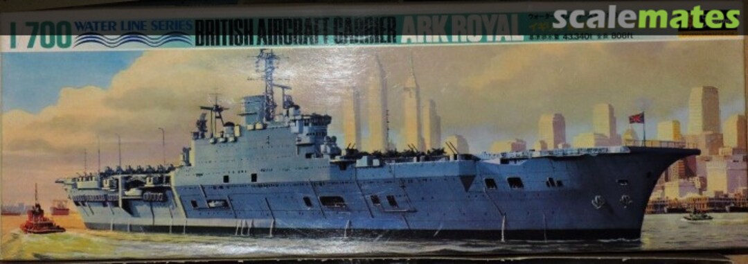 Boxart British Aircraft Carrier Ark Royal WL.A123 Fujimi