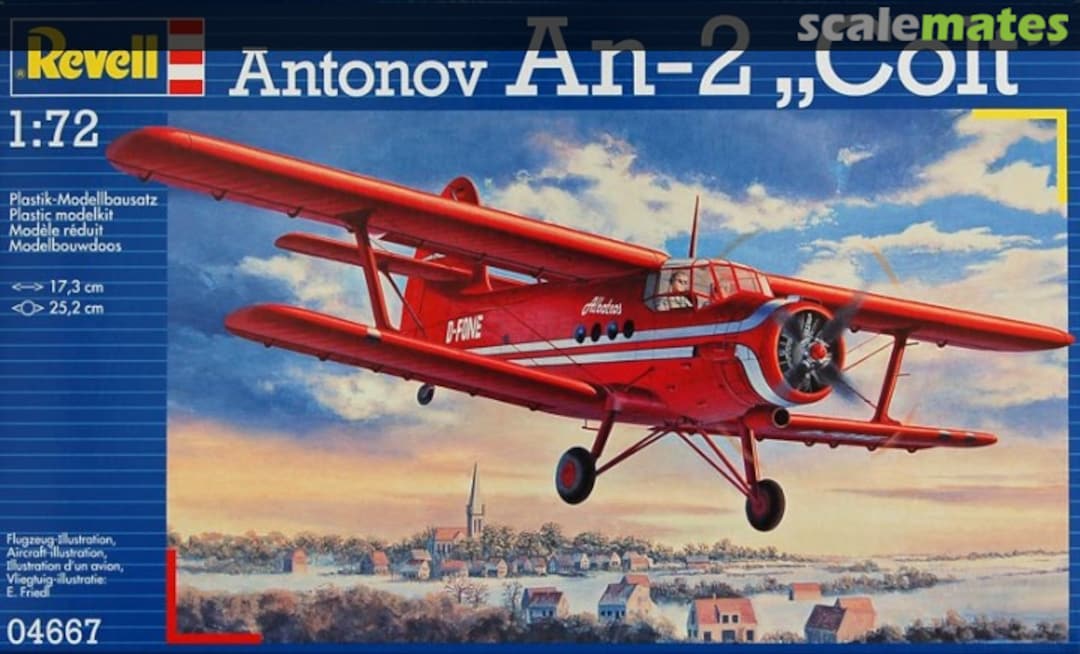 Boxart Antonov An-2 "Colt" 04667 Revell