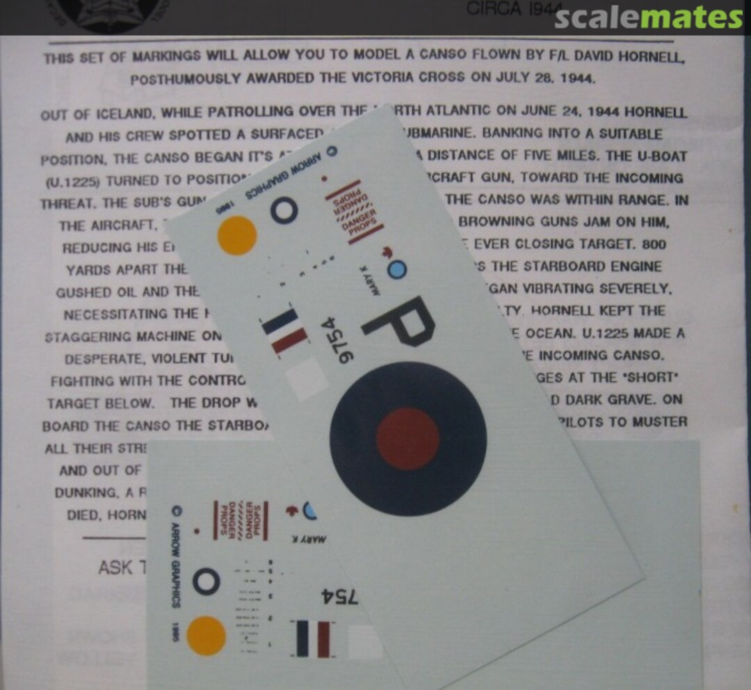 Boxart Consolidated Canso C-86-72 Arrow Graphics