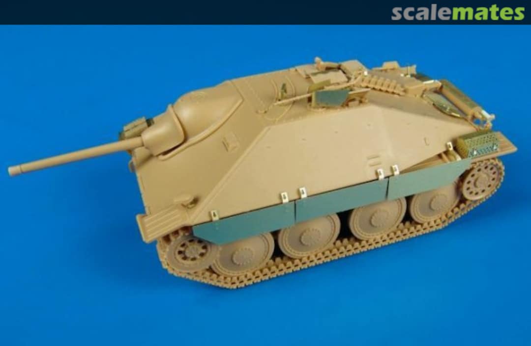 Boxart Hetzer for Tamiya SPH48004 Hauler