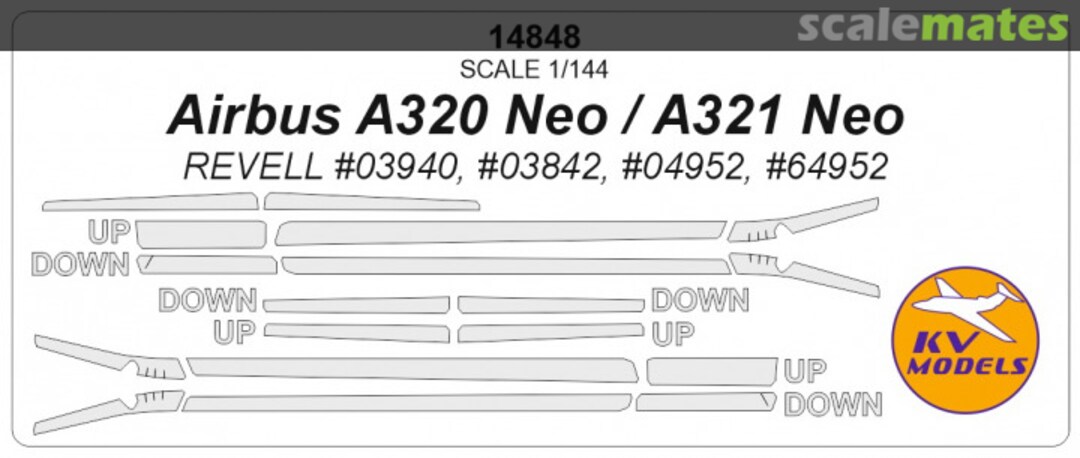 Boxart A320Neo / A321Neo (Anti-icing surfaces masks) 14848 KV Models