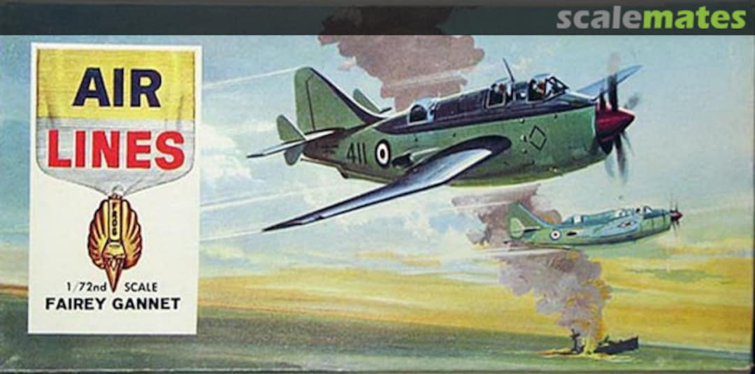 Boxart Fairey Gannet 9804 Air Lines