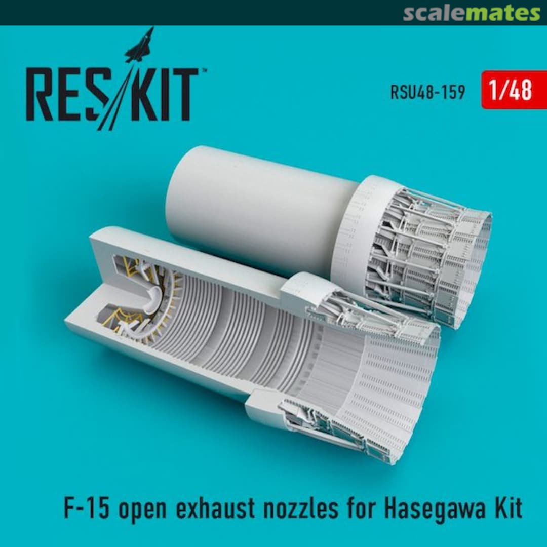 Boxart F-15 - open exhaust nozzles RSU48-0159 ResKit