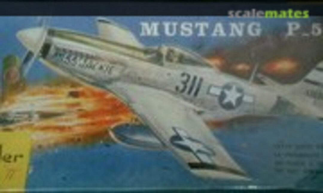 1:72 North American P-51D Mustang (Heller L085)