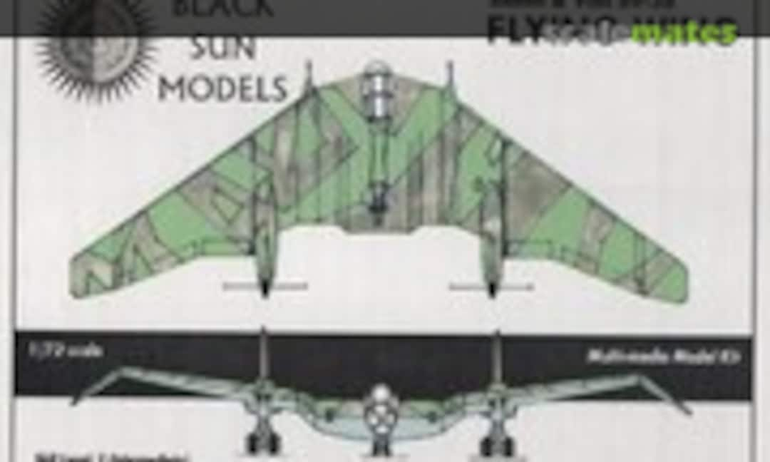 1:72 Blohm &amp; Voss Bv-38 Flying Wing (Black Sun Models )