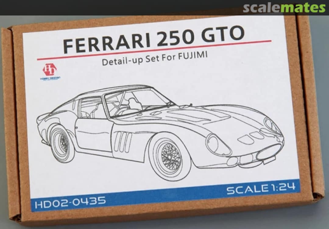 Boxart Ferrari 250 GTO - Detail Up Set HD02-0435 Hobby Design