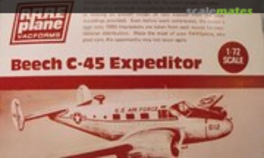 1:72 Beech C-45 Expeditor (RarePlane RP3002)