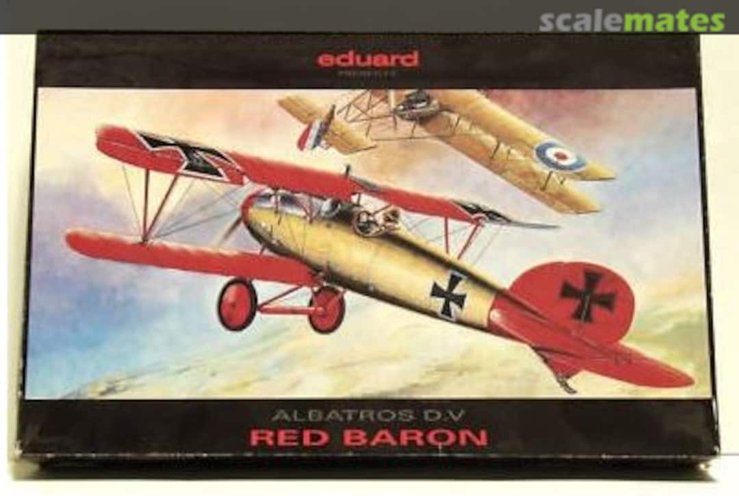 Boxart Albatros D.V Red Baron 8019 Eduard