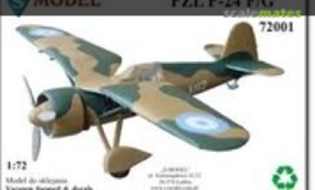 1:72 PZL P-24 F/G (S-Model (Poland) 72001)