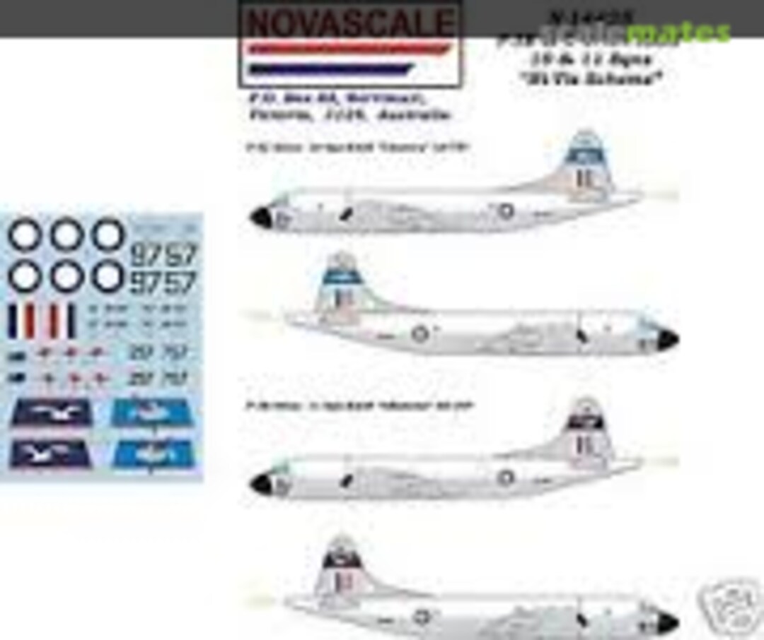 Boxart Lockheed P-3B/C Orion: RAAF 10 & 11 Sqn N-14425 Novascale