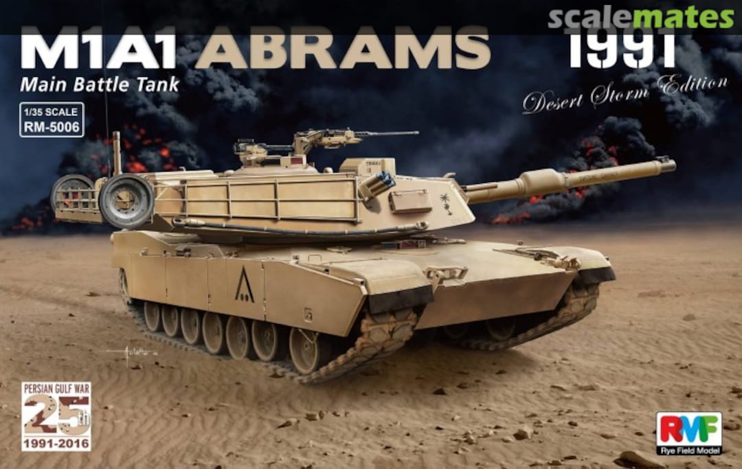 Boxart M1A1 Abrams RM-5006 Rye Field Model