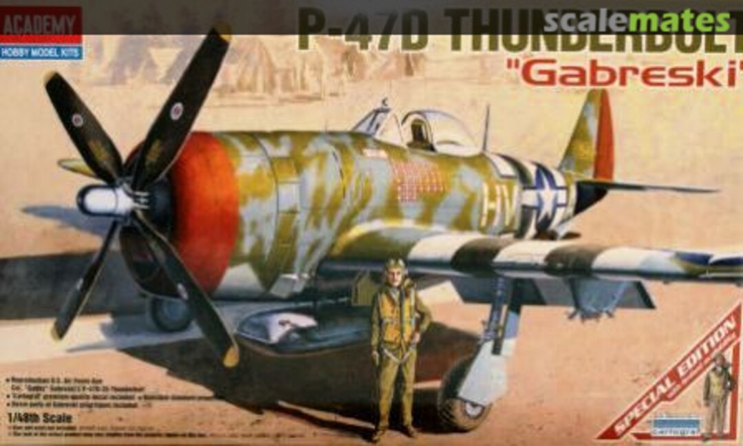 Boxart P-47D Thunderbolt "Gabreski" 12222 Academy