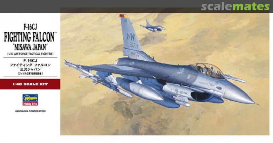 Boxart F-16CJ Fighting Falcon `Misawa Japan´ 07232 Hasegawa