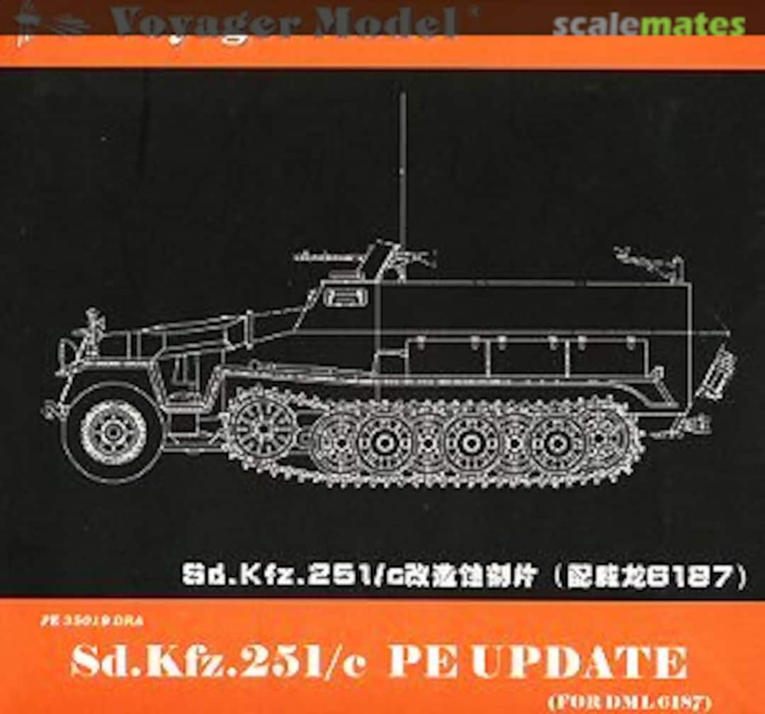 Boxart Sd.Kfz. 251 Ausf. C PE Update PE35019 Voyager Model