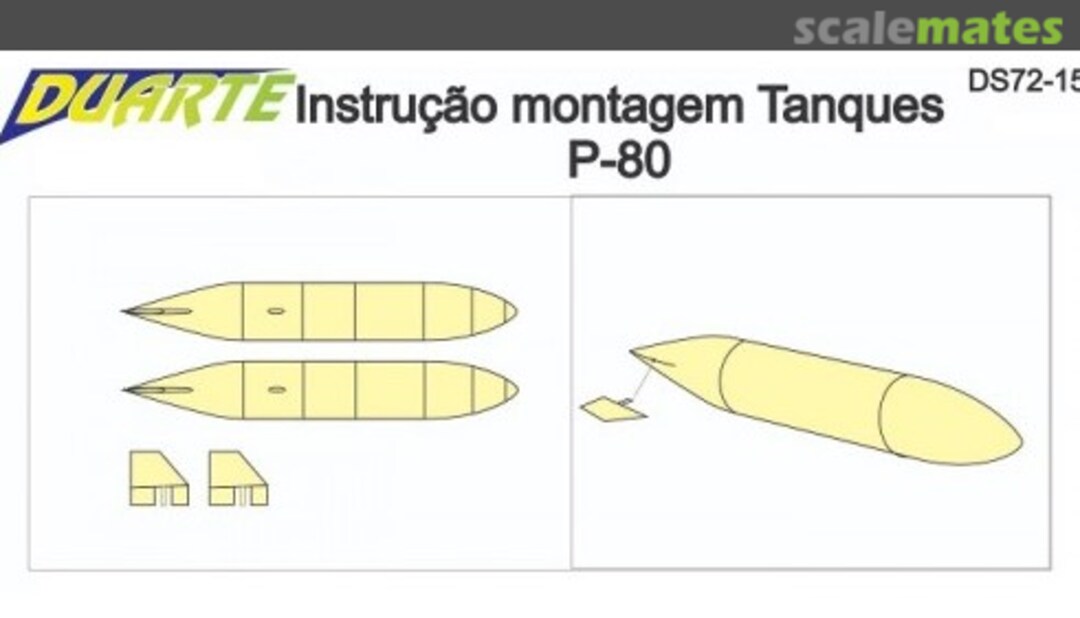 Boxart Set de Tanques para P-80 DS72-15 Duarte