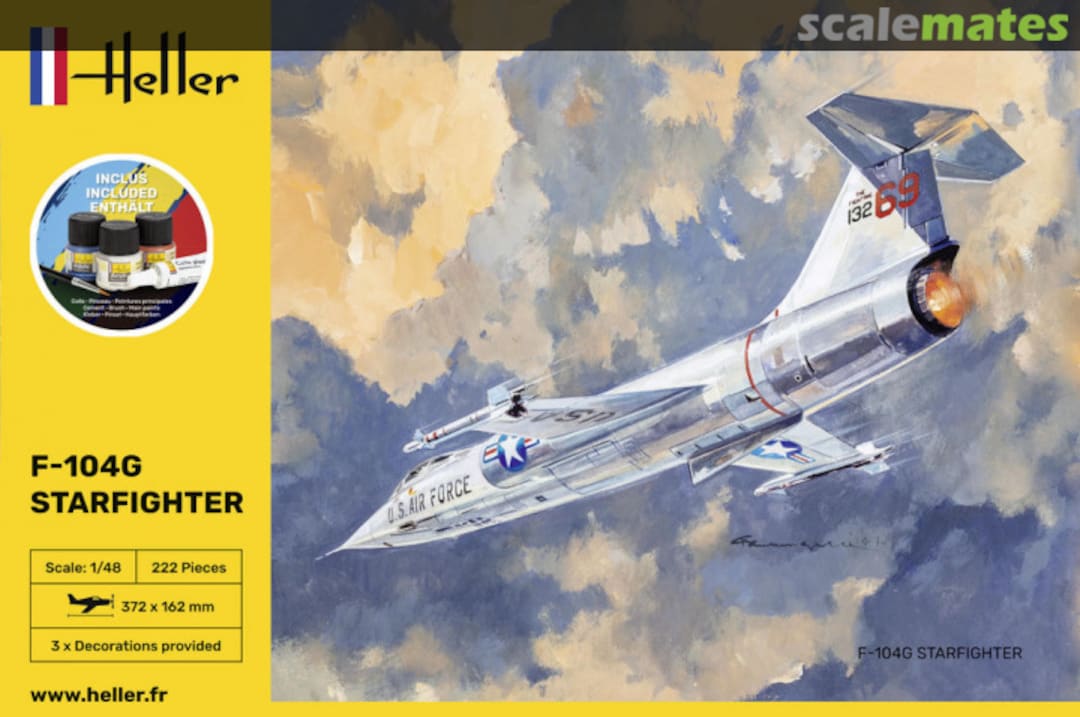 Boxart F-104G Starfighter 35520 Heller