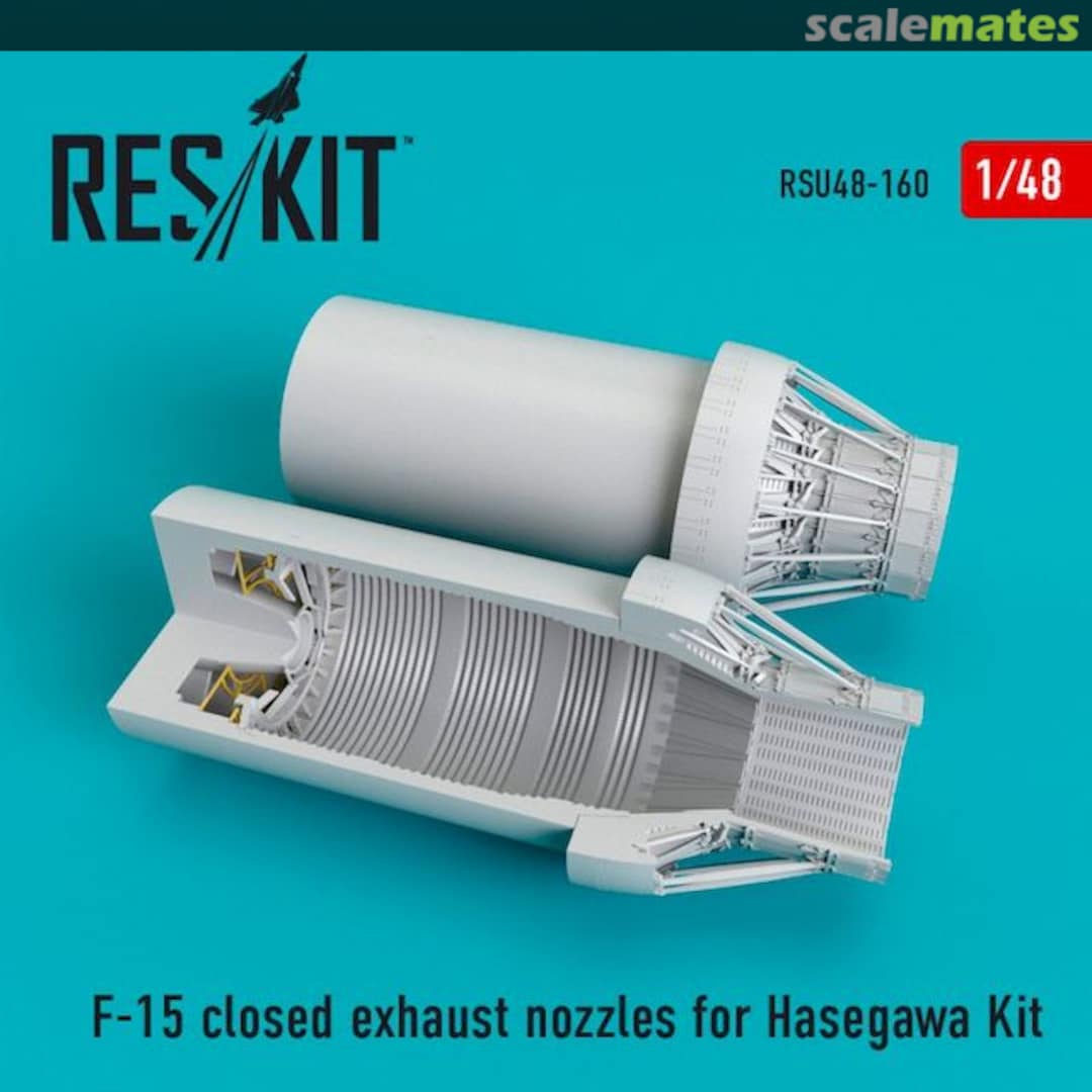 Boxart F-15- closed exhaust nozzles RSU48-0160 ResKit