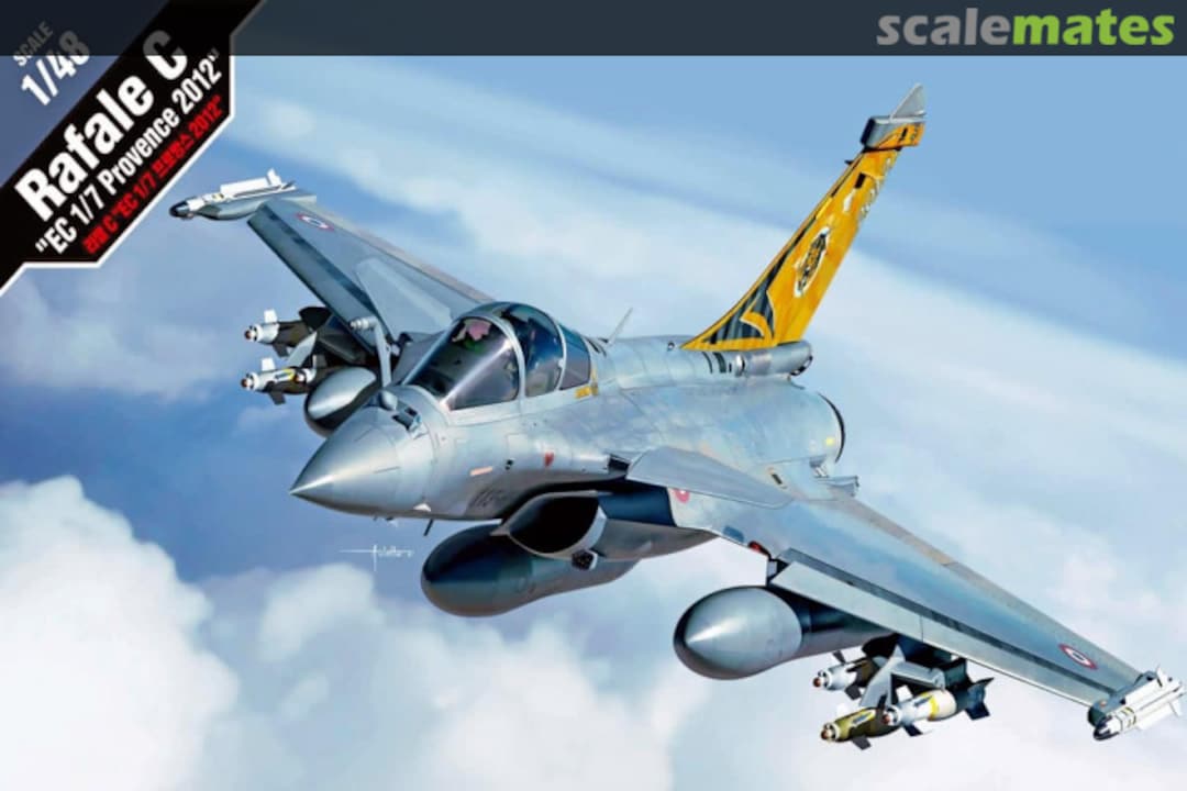 Boxart Rafale C `EC 1/7 Provence 2012' 12346 Academy