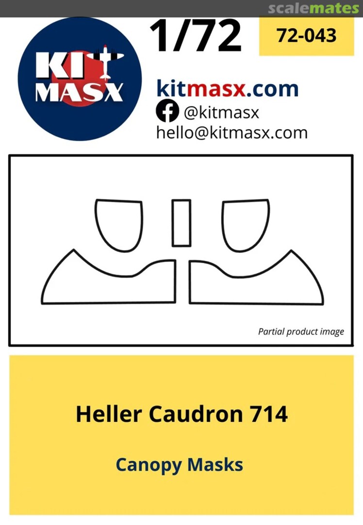 Boxart Caudron 714 72-043T Kit Masx