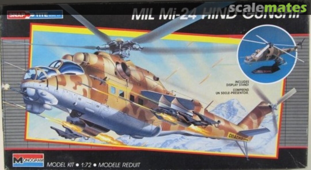 Boxart Mil Mi-24 Hind Gunship 1131 Monogram