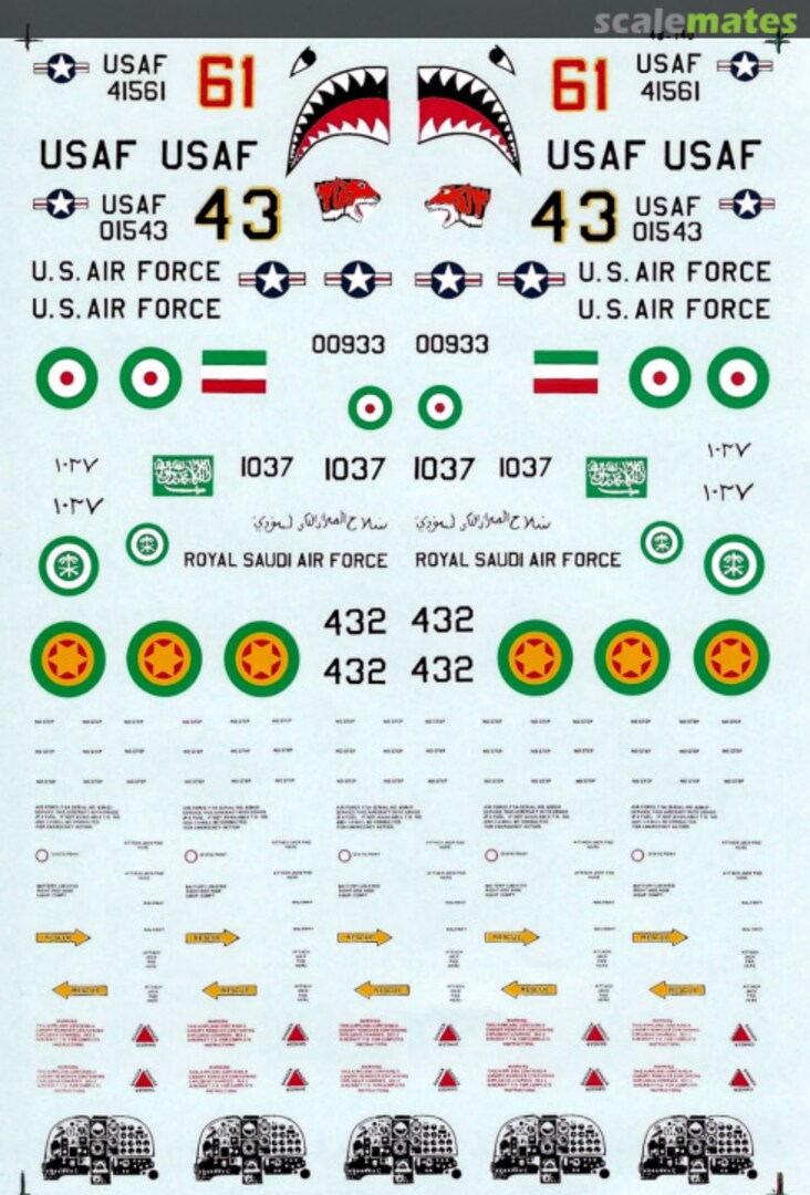 Boxart F-5Es 48-0140 Microscale