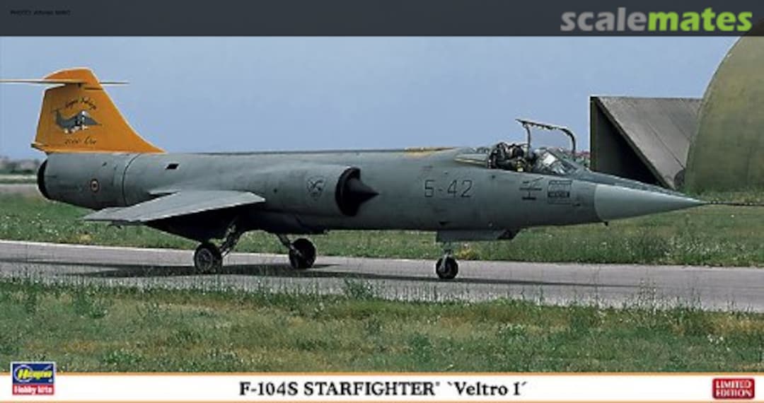 Boxart F-104S Starfighter 'Veltro 1' 07340 Hasegawa