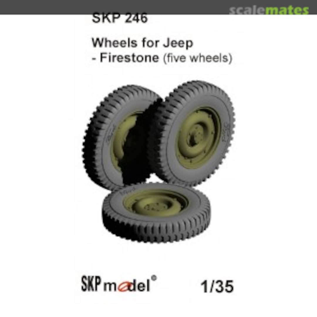 Boxart Firestone Wheels for Jeep - Bronco - SKP 246 SKP model