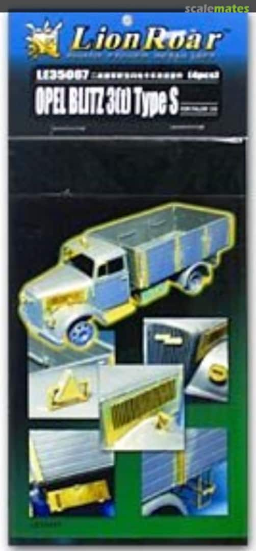 Boxart Opel Blitz 3(t) Typ S cargo truck LE35067 Lion Roar