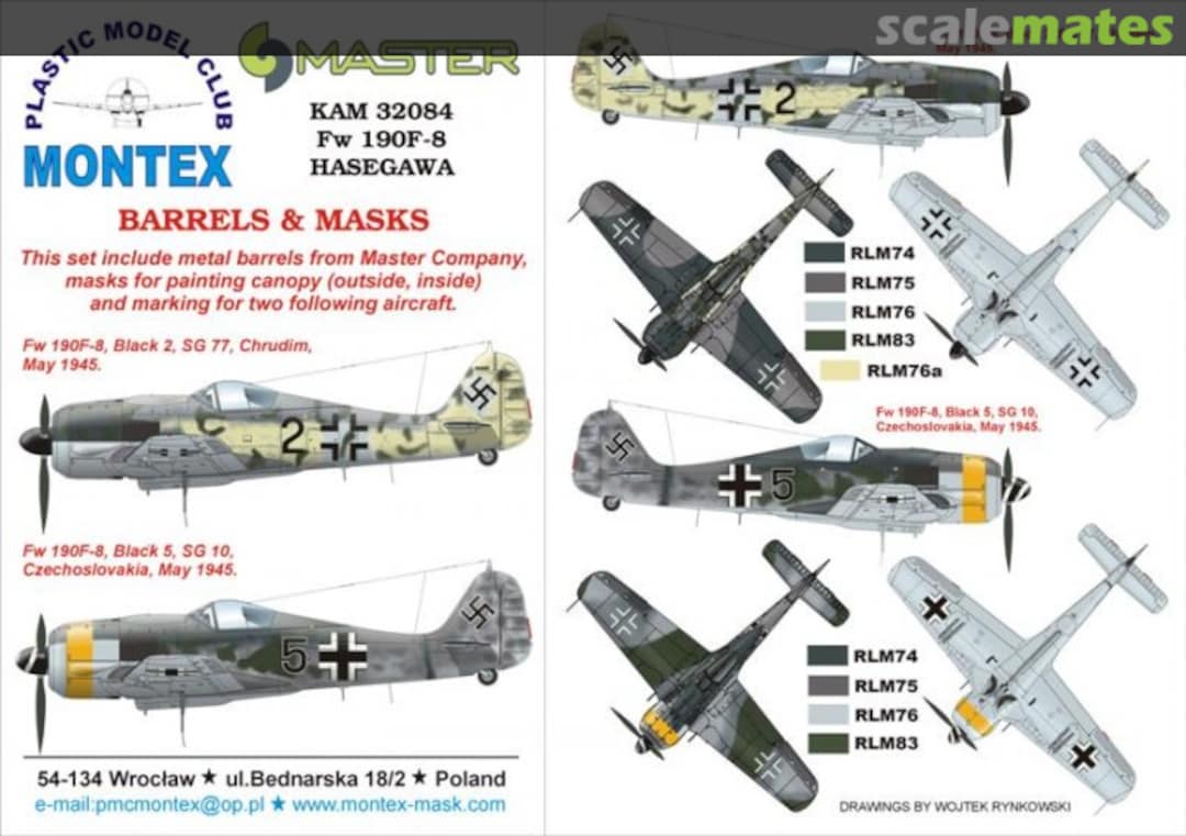 Boxart Fw 190F-8 KAM32084 Montex