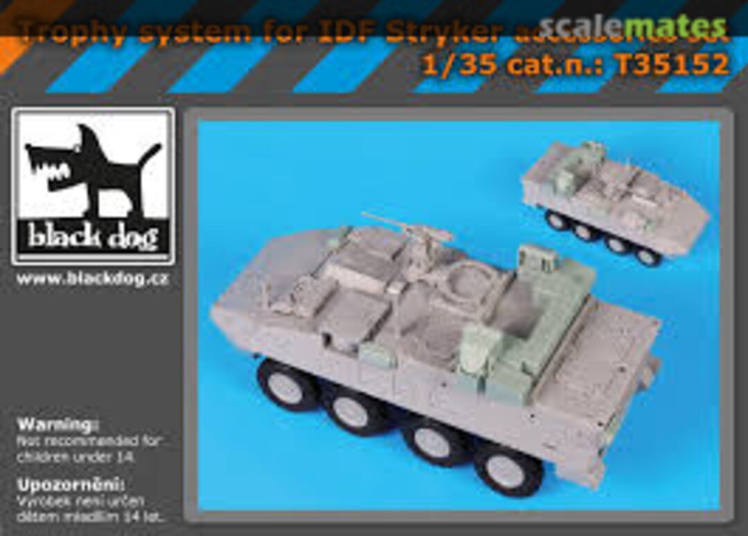 Boxart Trophy system for IDF Stryker T35152 Black Dog