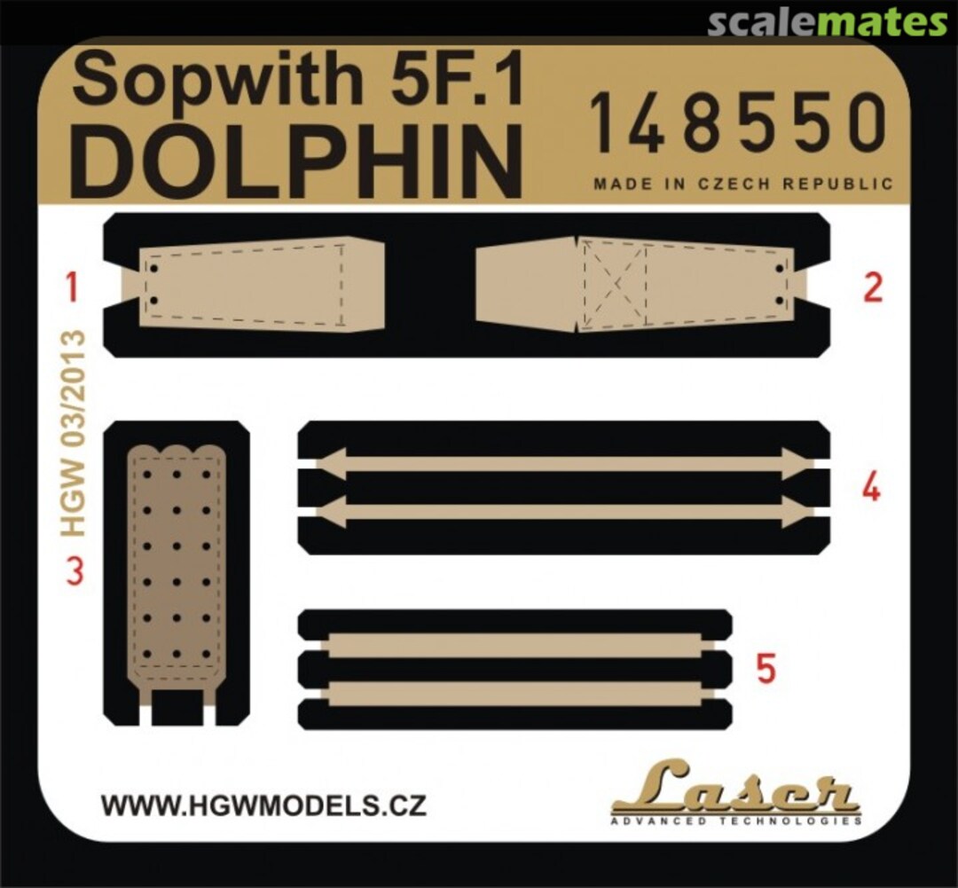 Boxart Sopwith 5F.1 Dolphin 148550 HGW Models