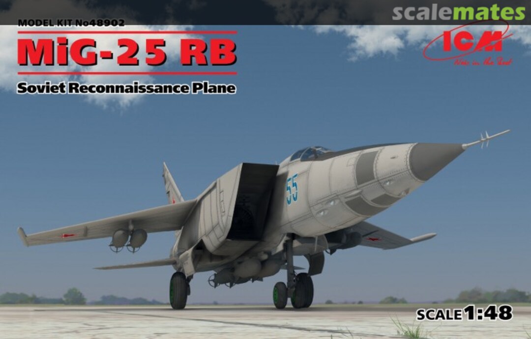 Boxart MiG-25 RB 48902 ICM