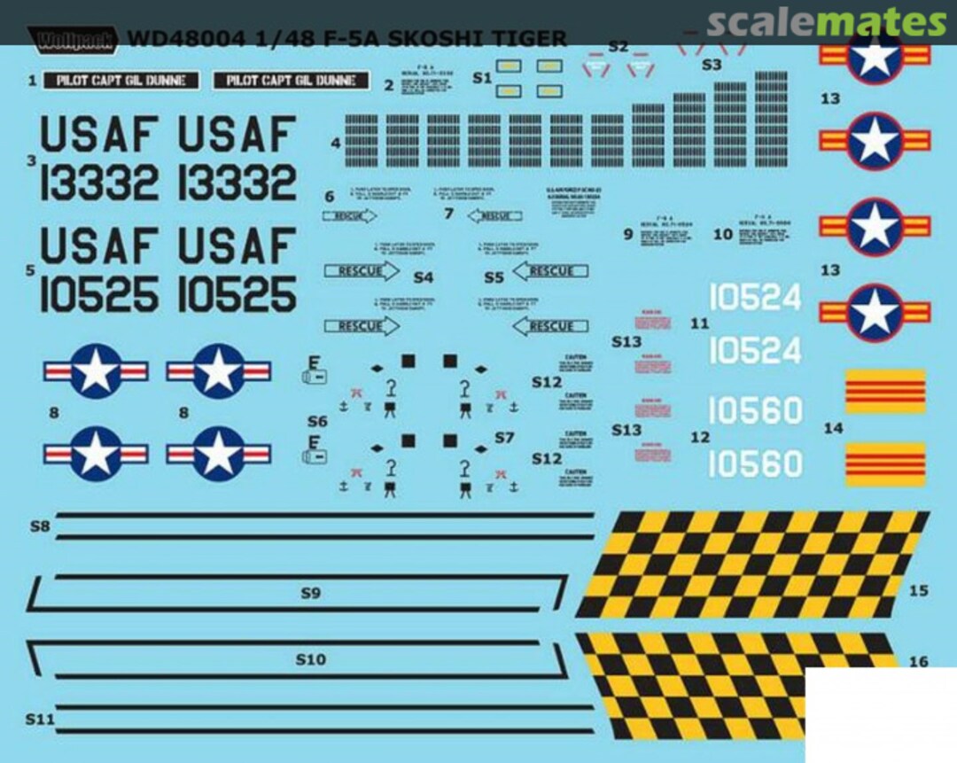 Contents F-5A/C Skoshi Tiger USAF & South Vietnam AF in the Vietnam War WD48004 Wolfpack