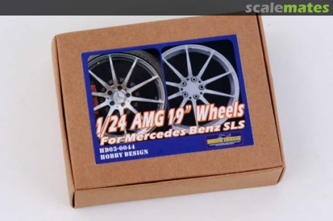 Boxart AMG 19" Wheels D-2 HD03-0044 Hobby Design