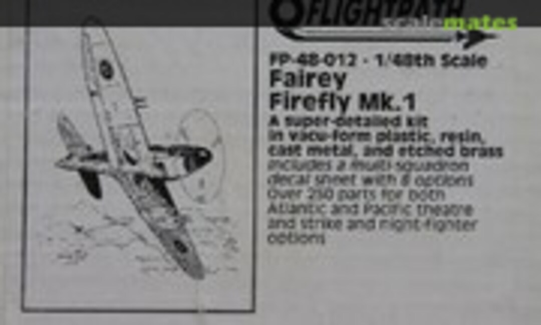 1:48 Fairey Firefly Mk.I (Flightpath FP-48-012)