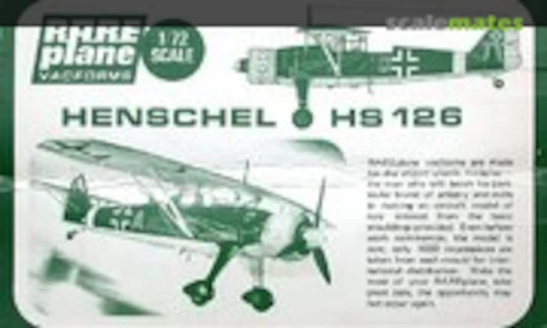 1:72 Henschel Hs 126 (RarePlane )