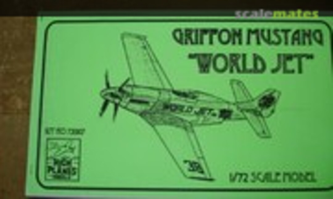 1:72 P-51 Griffon Mustang &quot;World Jet&quot; (High Planes Models 72007)