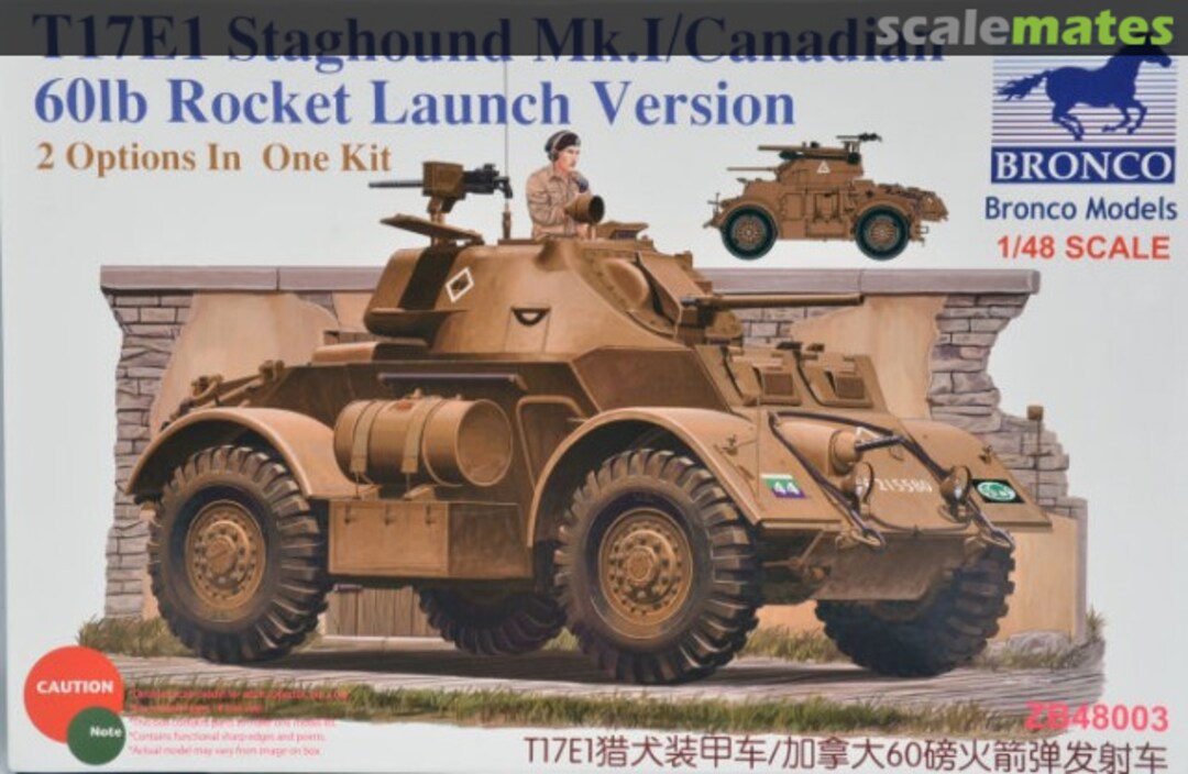 Boxart Staghound Mk.I Armored Car ZB48003 Bronco