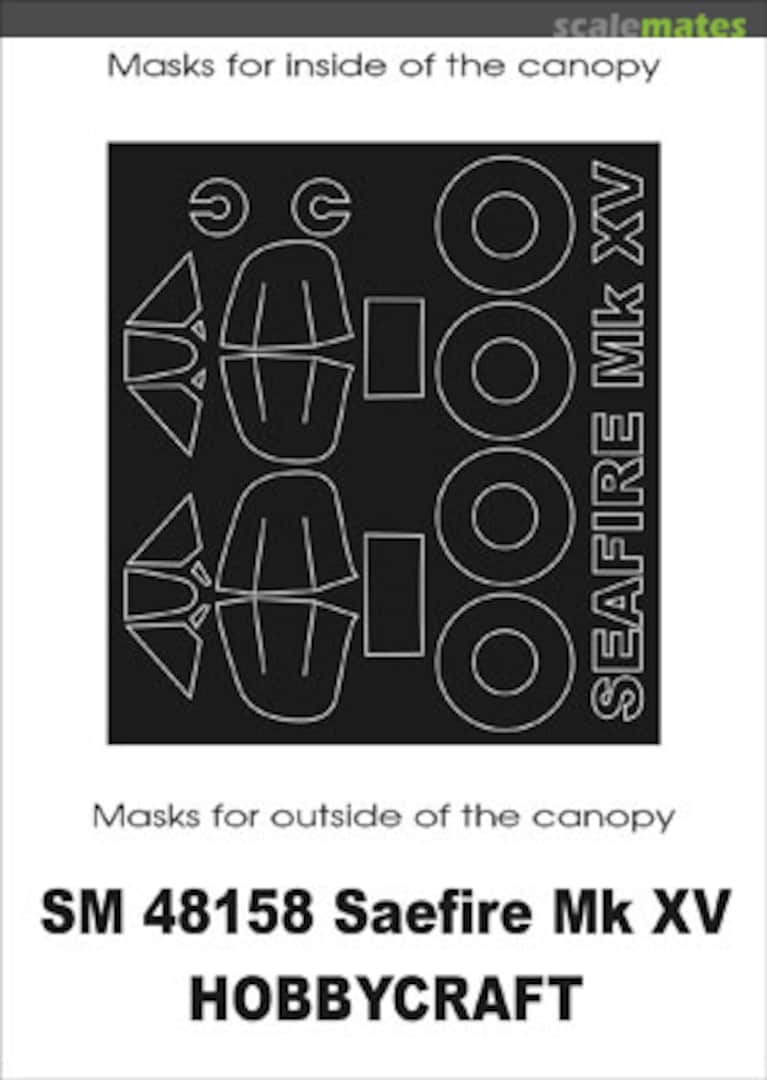 Boxart Seafire Mk.XV SM48158 Montex